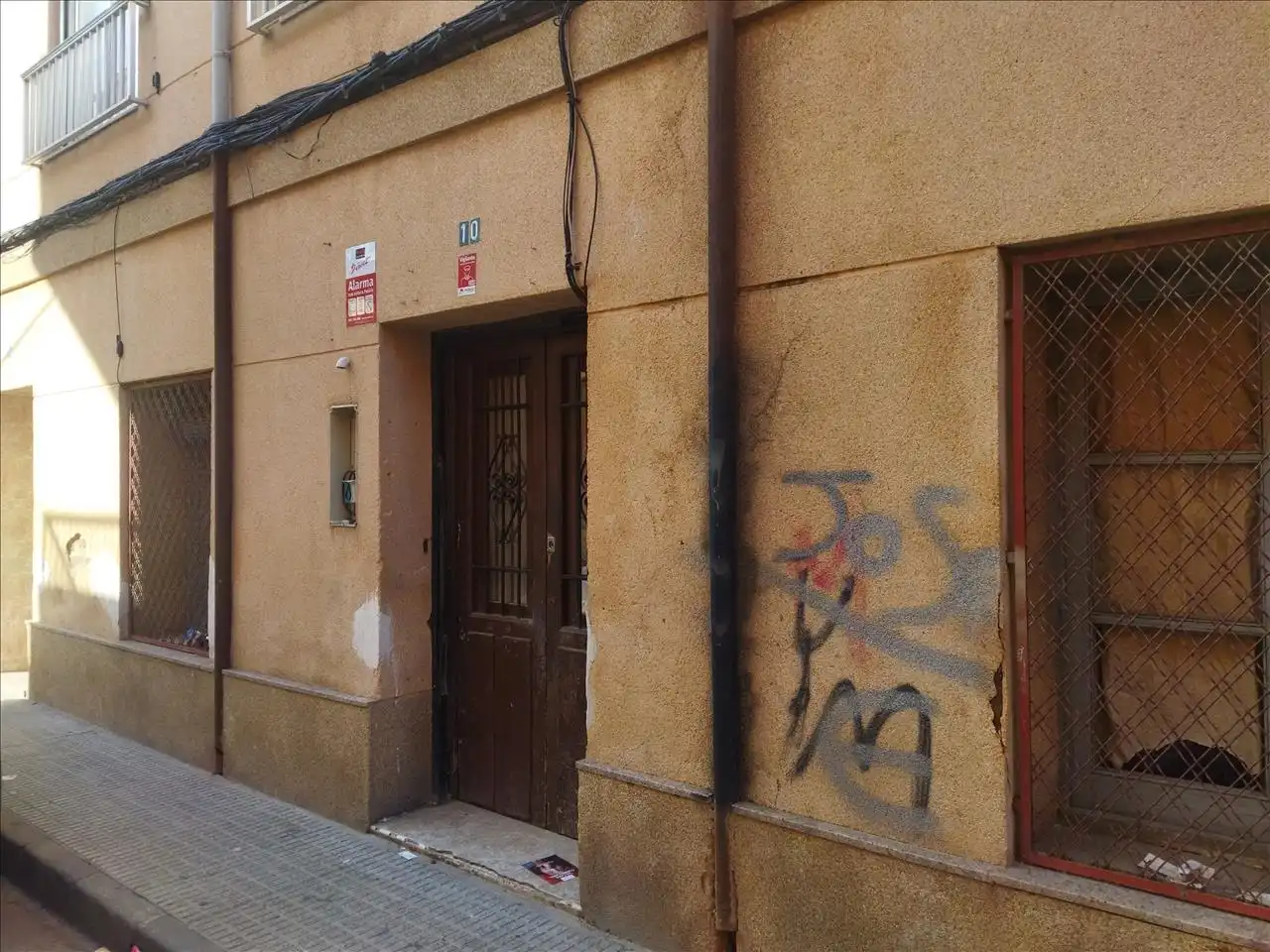 Vista exterior de Piso en venta en Murcia