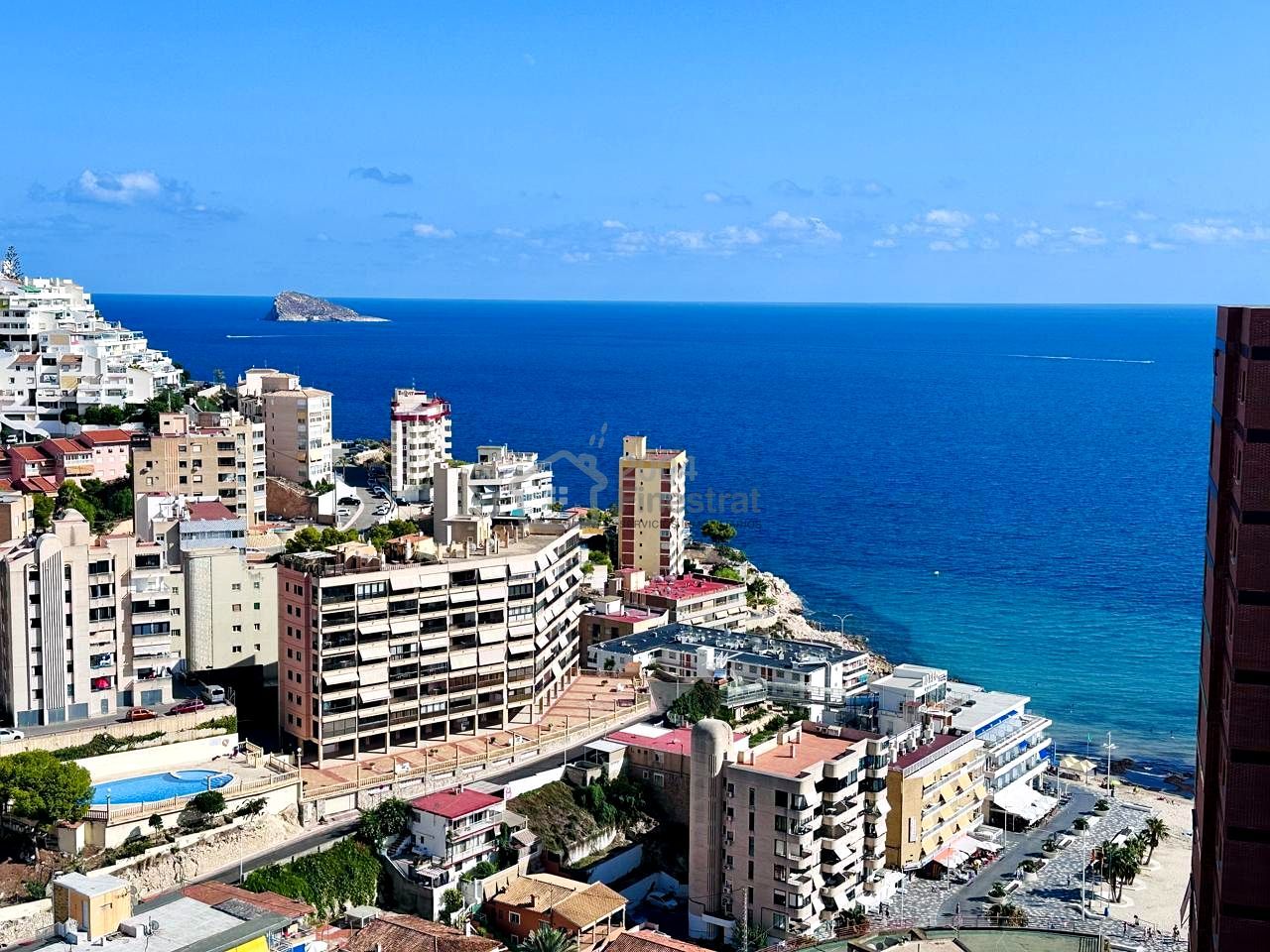 Außenansicht von Wohnungen zum verkauf in Villajoyosa / La Vila Joiosa mit Terrasse, Möbliert und Gemeinschaftspool
