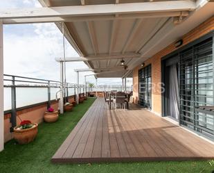 Terrace of Apartment to rent in  Valencia Capital  with Air Conditioner and Terrace