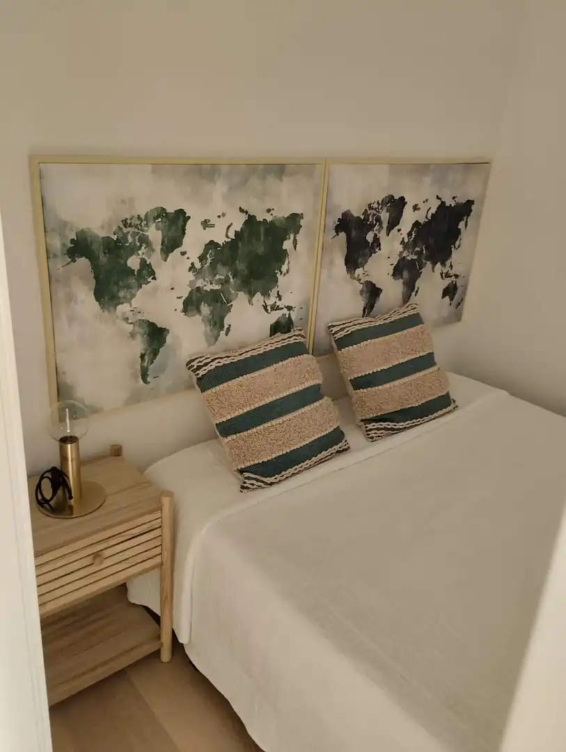 Schlafzimmer von Wohnungen zum Verkauf in Benalmádena mit Klimaanlage, Heizung und Terrasse