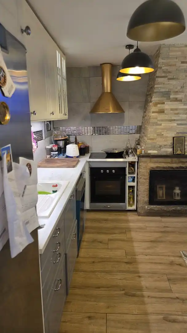 Cocina de Piso en venta en Terrassa con Aire acondicionado, Terraza y Amueblado
