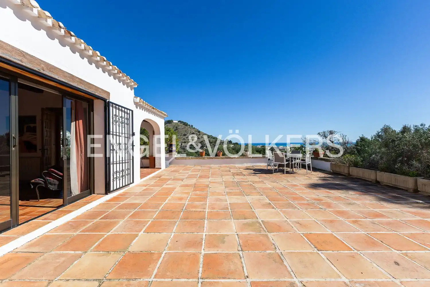 Terrace of Houses for sale in Jávea / Xàbia  with Air Conditioner, Heating and Private garden