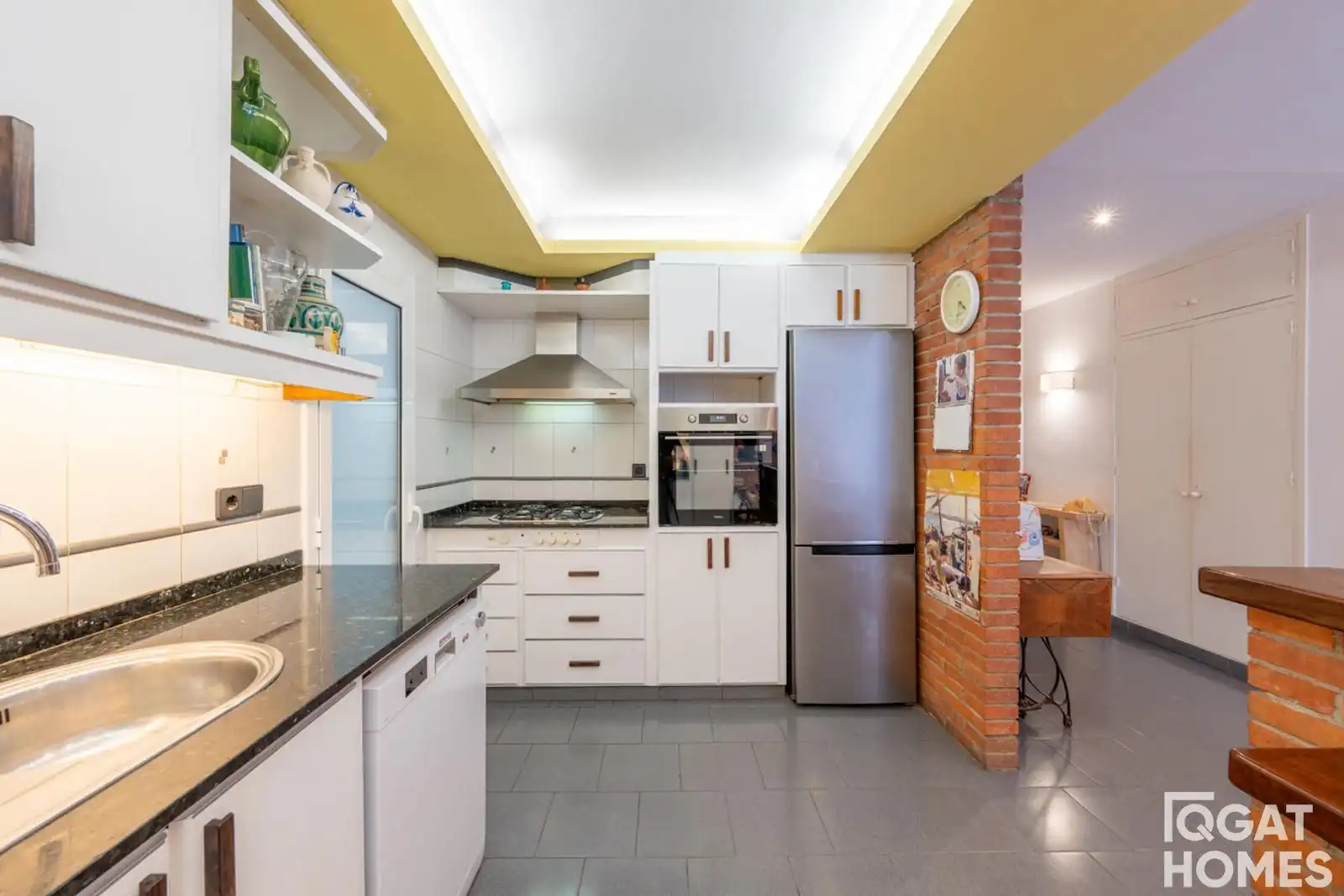 Cocina de Piso en venta en Sant Cugat del Vallès con Aire acondicionado, Calefacción y Terraza