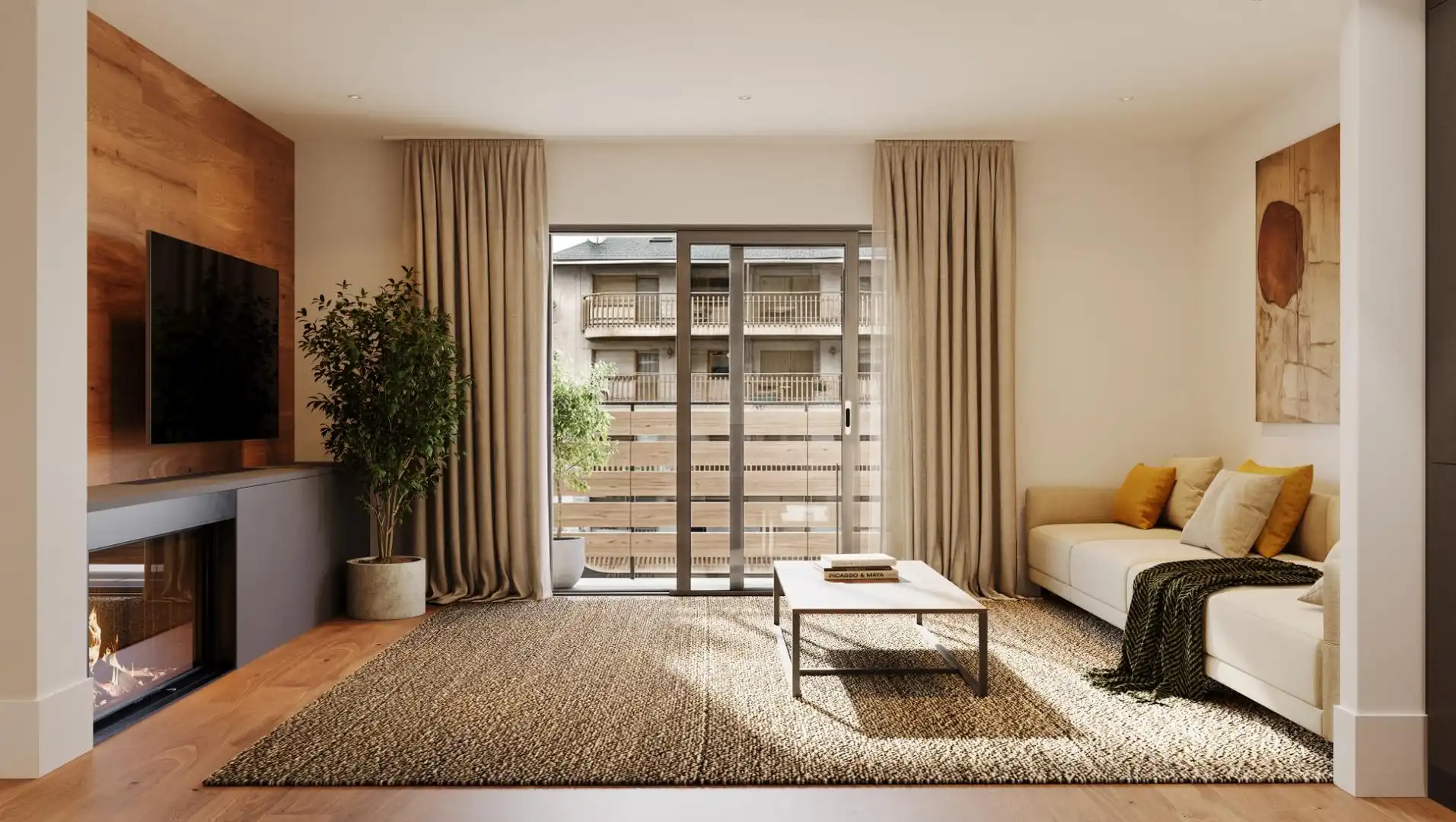 Living room of Study for sale in Puigcerdà  with Heating and Storage room
