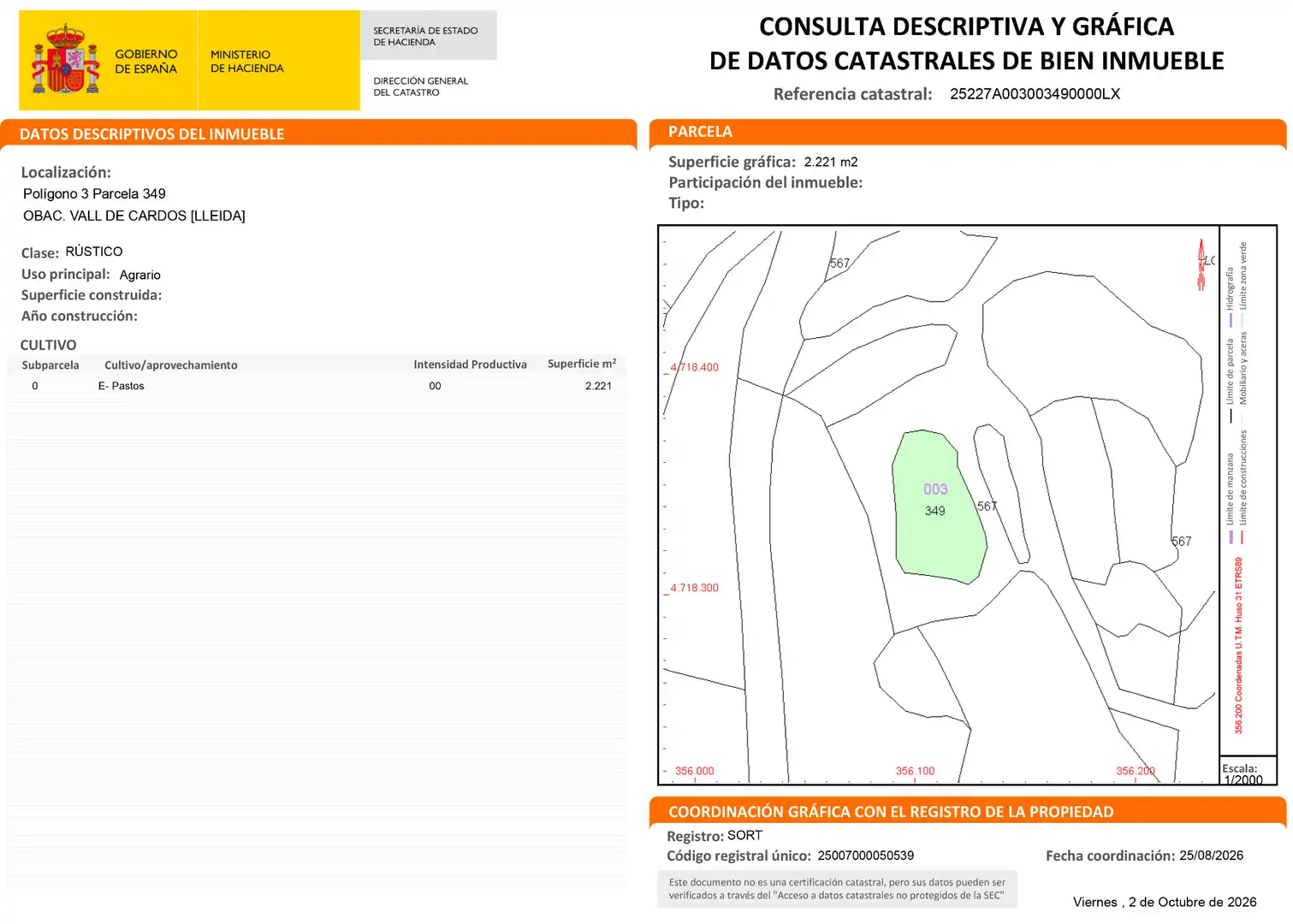 Terreny rústic en venda a Vall de Cardós, imagen 12