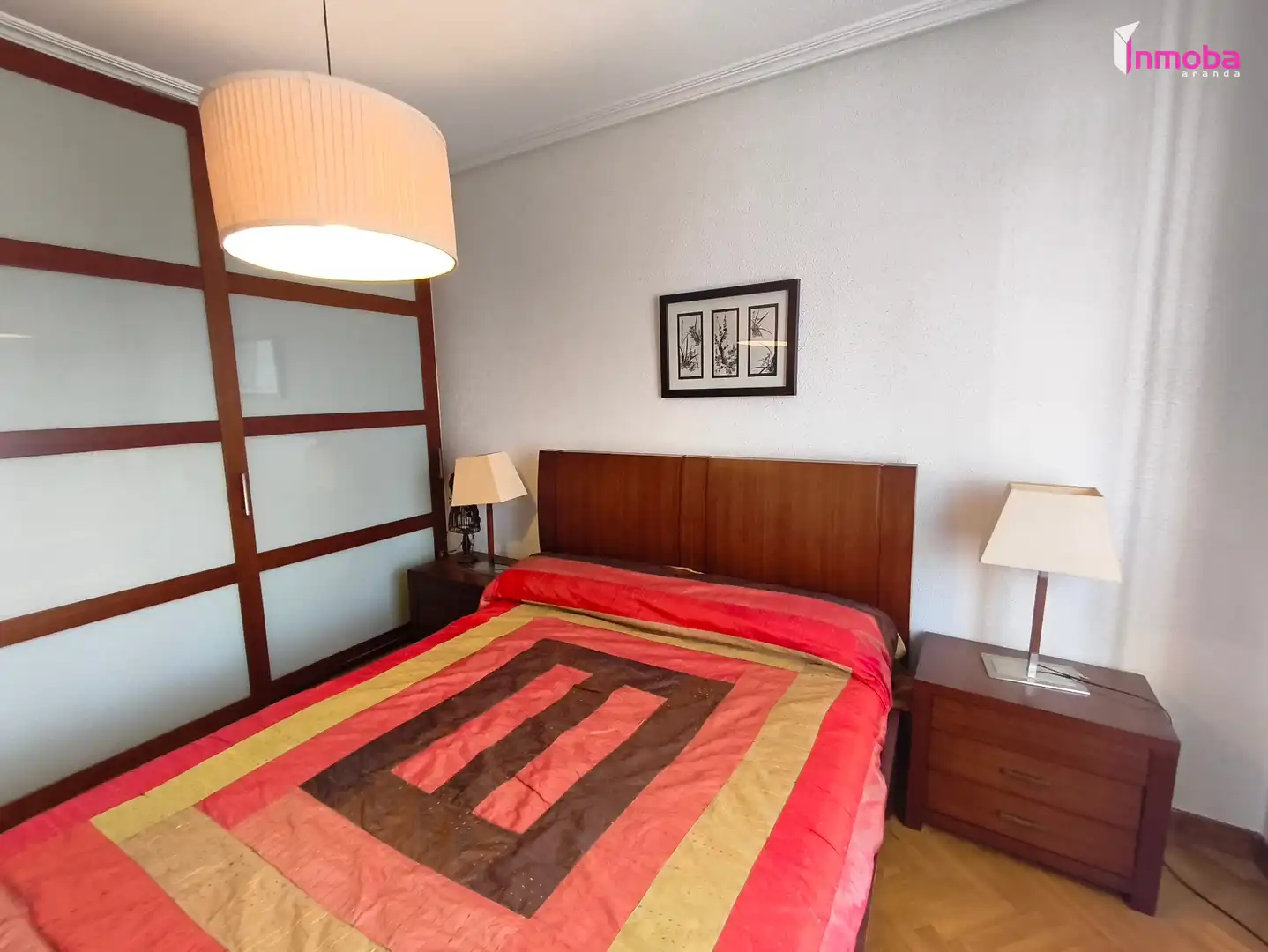 Schlafzimmer von Wohnung zum Verkauf in Aranda de Duero mit Heizung, Parkett und Balkon