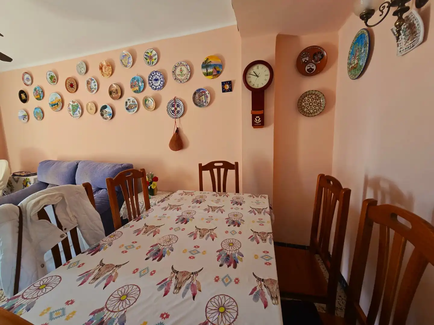 Dining room of Flat for sale in Cambrils  with Air Conditioner, Furnished and Oven