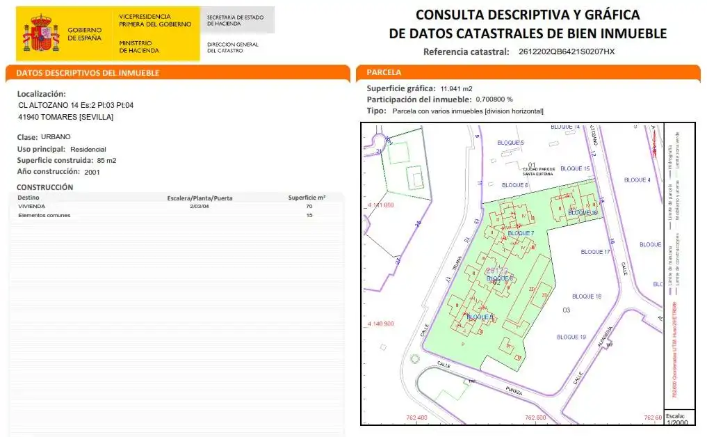 Ático en venta en Tomares con Terraza y Piscina comunitaria