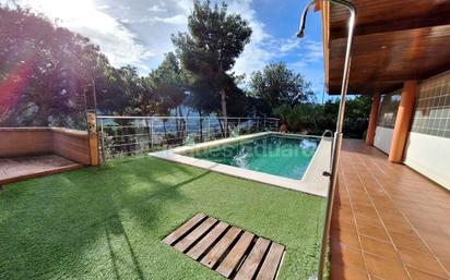 Swimming pool of House or chalet for sale in Argentona  with Heating, Private garden and Terrace