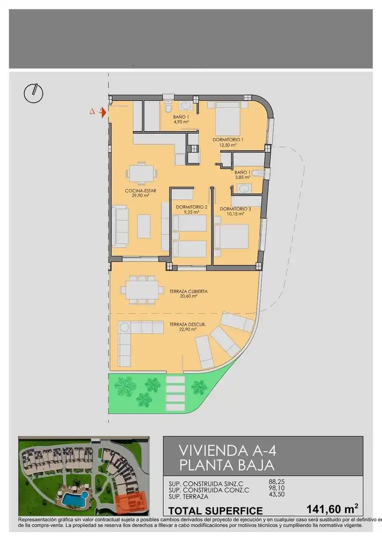 Appartement compact avec terrasse à vendre à Las Lomas de Rame - Bahía Bella, imagen 26