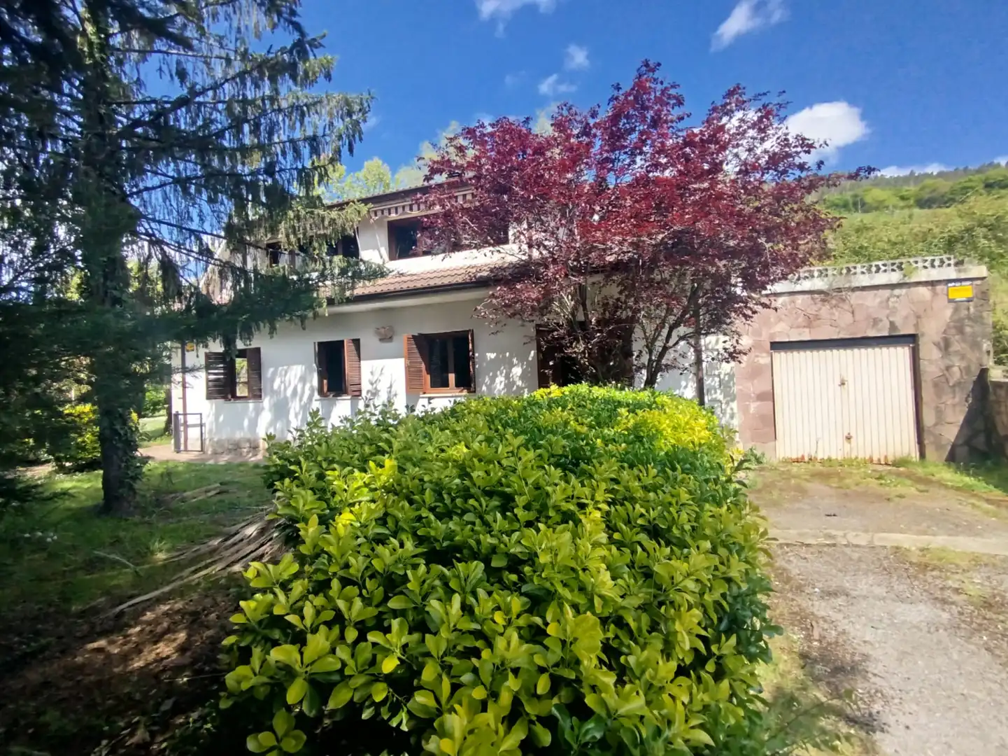 Exterior view of Houses for sale in Santa María de Cayón  with Heating and Private garden
