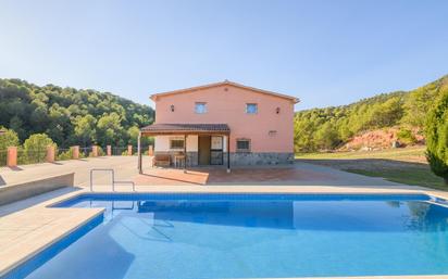 Swimming pool of House or chalet for sale in Castellfollit del Boix  with Terrace and Swimming Pool