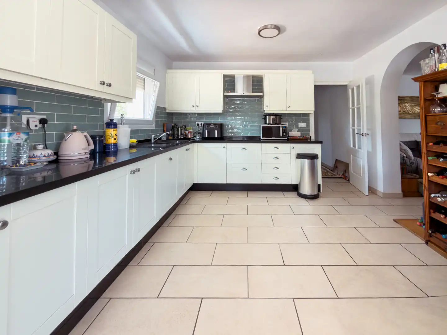 Cocina de Finca rústica en venta en Coín con Aire acondicionado, Trastero y Piscina