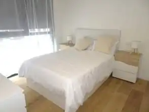 Bedroom of Flat for rent in Gijón   with Heating, Parquet flooring and Storage room