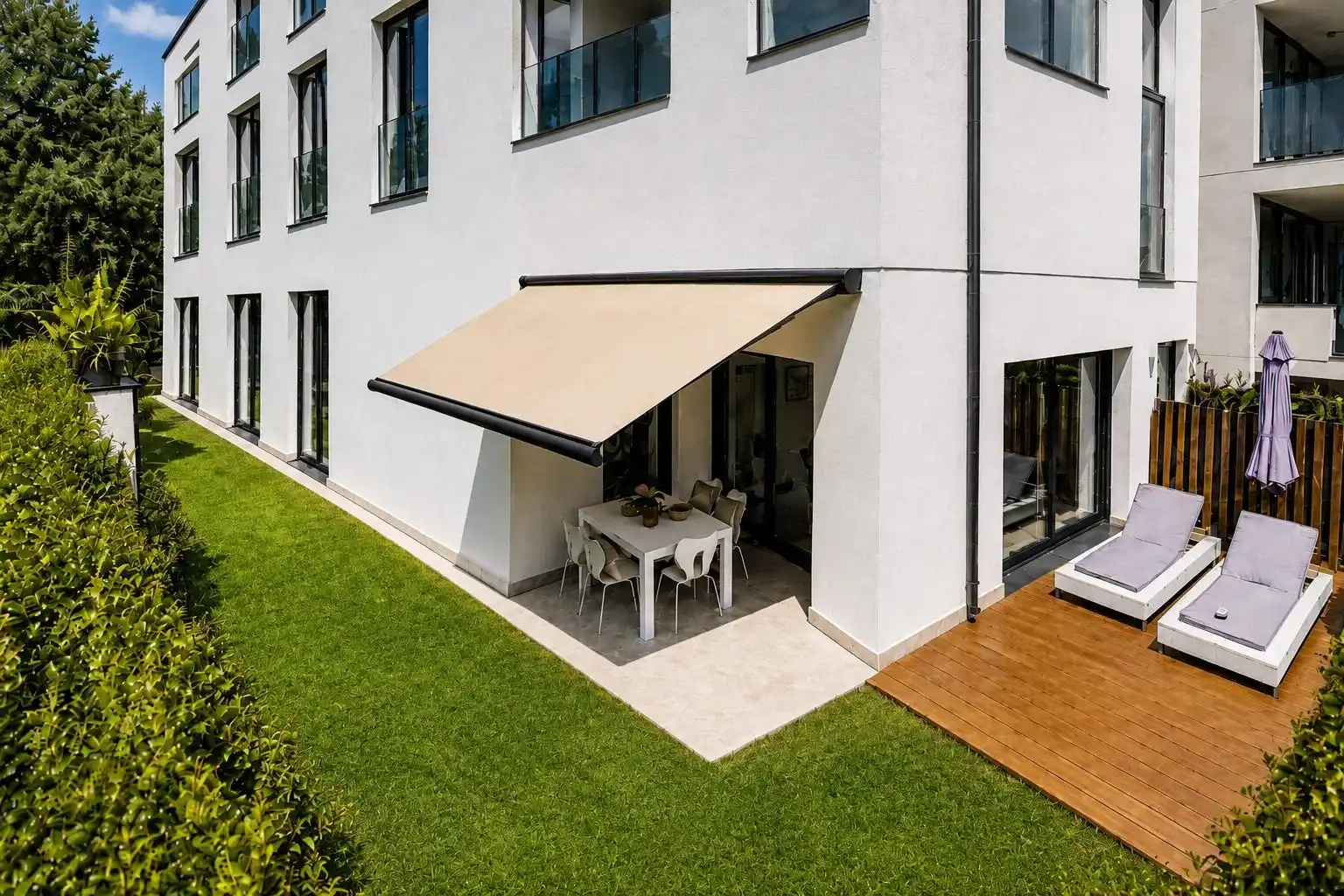 Terrassa de Planta baixa de lloguer en Castell d'Aro, Platja d'Aro i s'Agaró amb Aire condicionat, Calefacció i Jardí privat