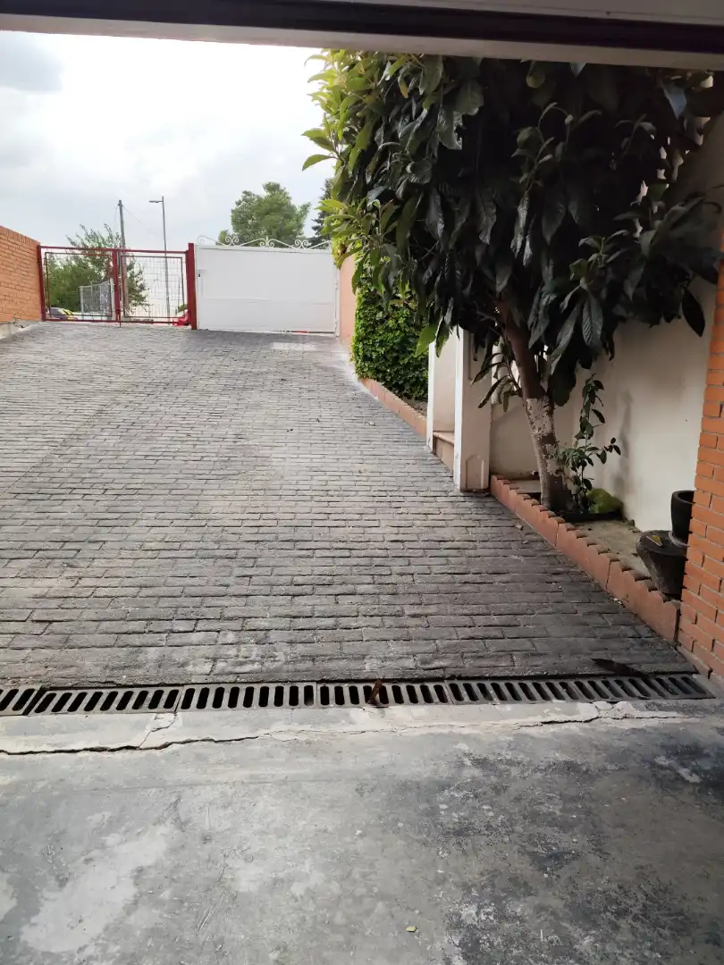 Exterior view of Detached homes for sale in Móstoles  with Heating, Private garden and Parquet flooring