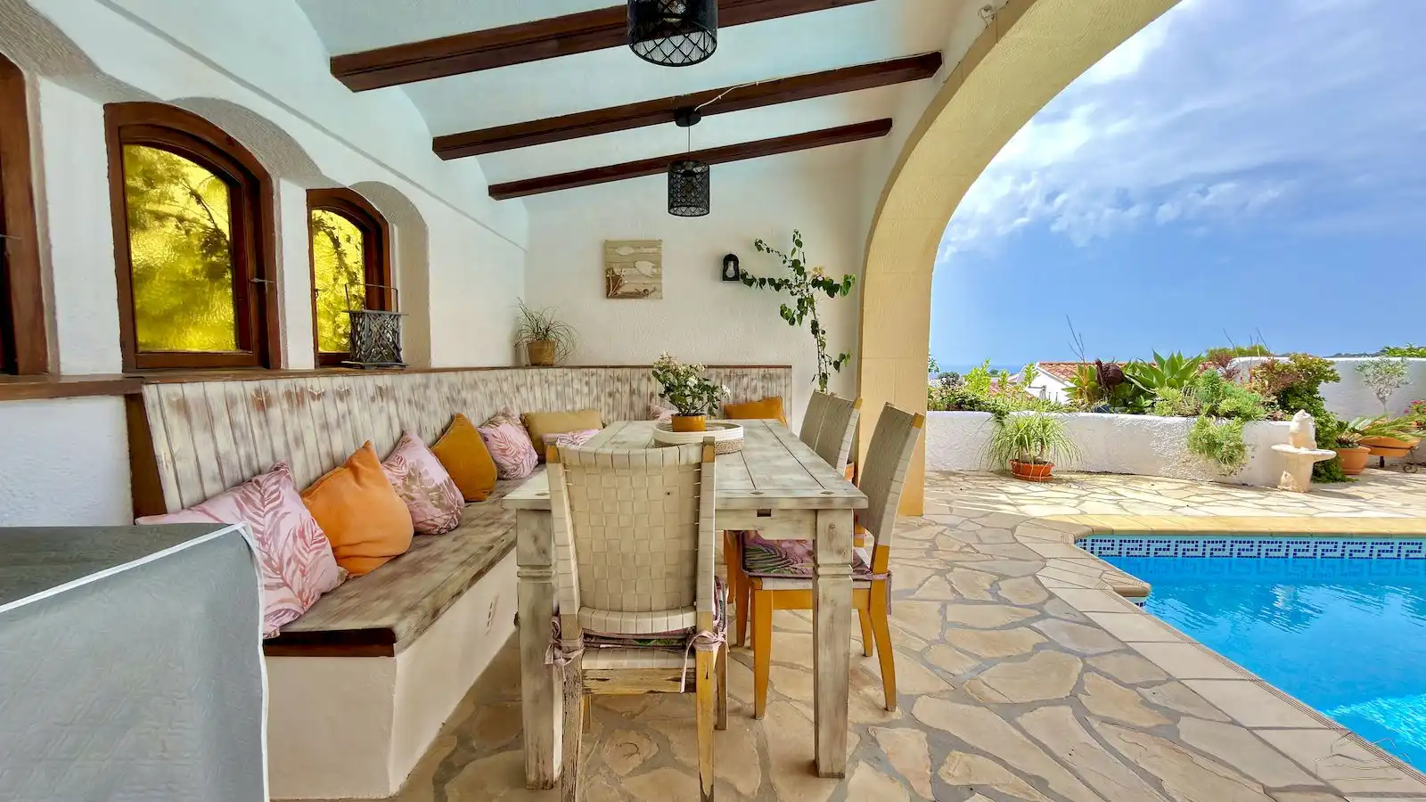 Terrassa de Casa o xalet en venda en Jávea / Xàbia amb Aire condicionat, Calefacció i Jardí privat