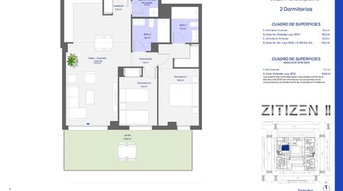 Foto 2 de Piso en venta en Parcela R. Sector Sanchez Blanca, Distrito Zeta - Recinto Ferial Cortijo de Torres, Málaga