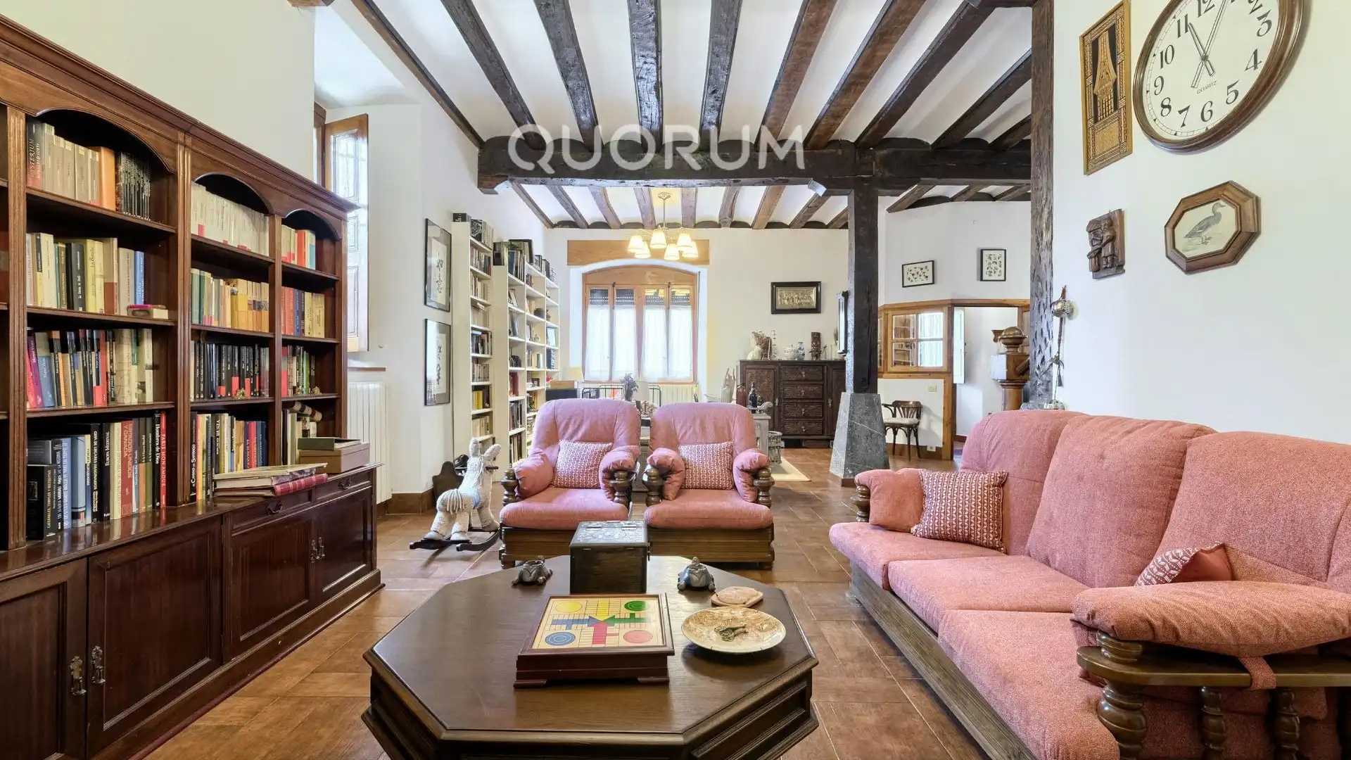 Sala d'estar de Casa adosada en venda en Arrankudiaga / Zollo amb Calefacció, Moblat i Balcó