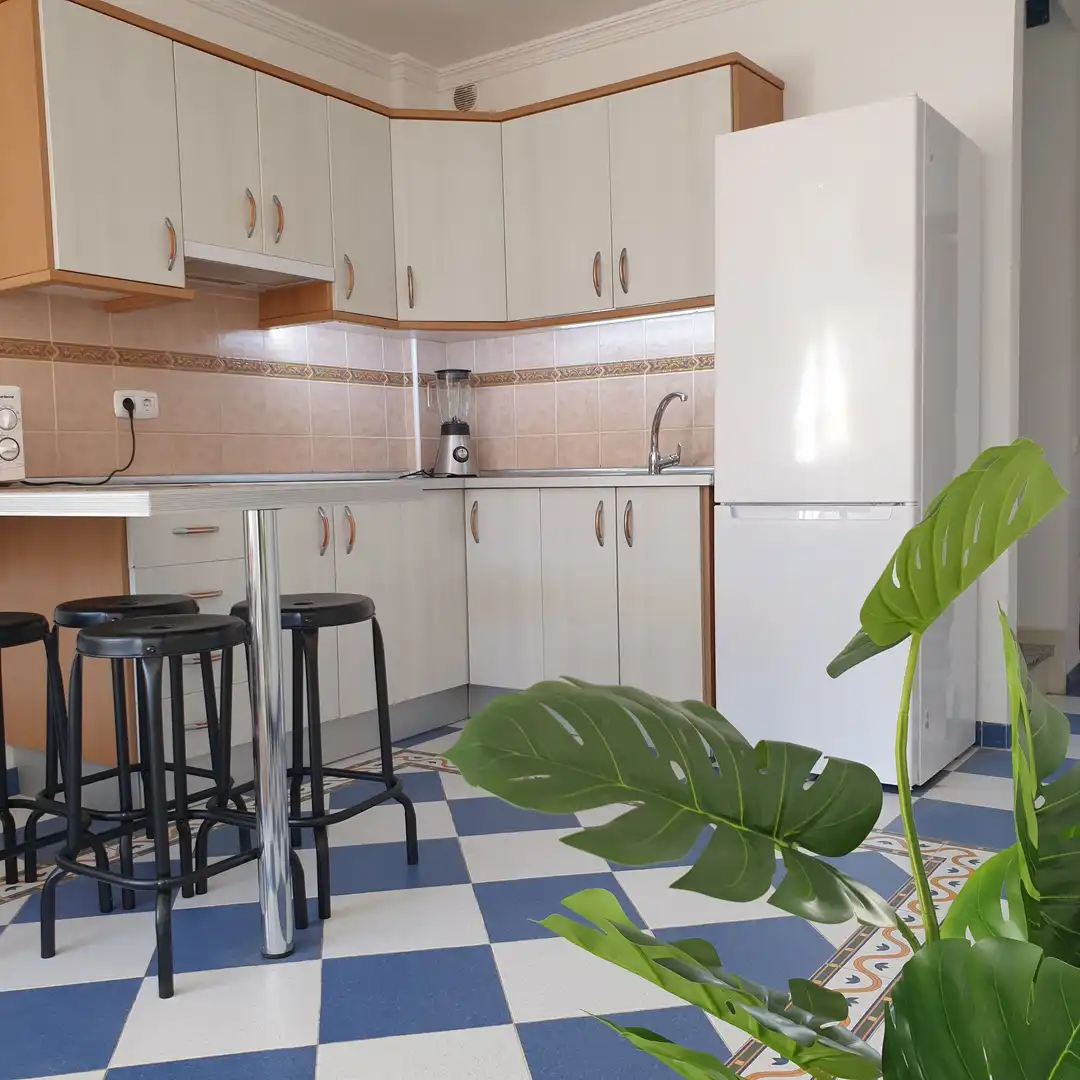 Cuina de Casa o xalet en venda en La Oliva amb Terrassa, Balcó i Piscina comunitària