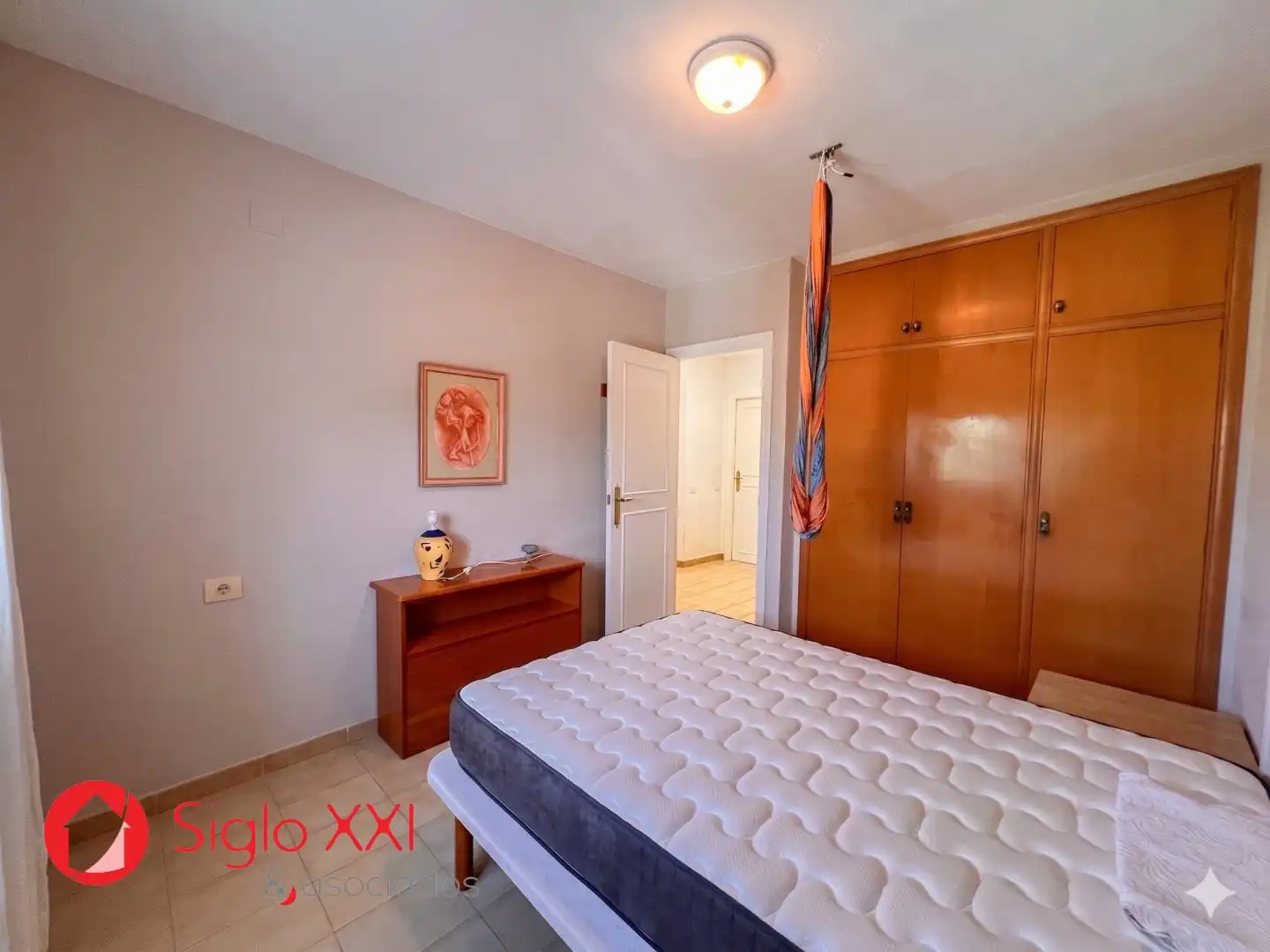 Schlafzimmer von Einfamilien-Reihenhaus zum Verkauf in Castellón de la Plana / Castelló de la Plana mit Klimaanlage, Heizung und Terrasse