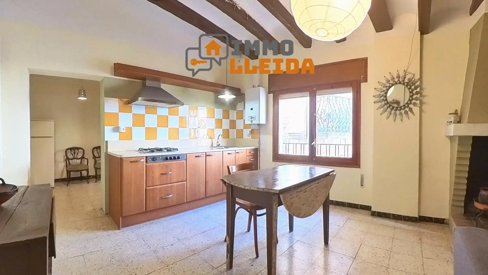 Cocina de Casa adosada en venta en Granyena de les Garrigues con Calefacción y Terraza