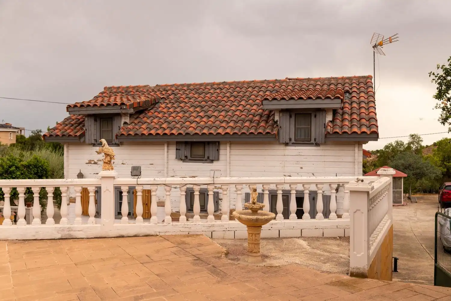 Vista exterior de Casa o xalet en venda en Alicante / Alacant amb Aire condicionat, Calefacció i Jardí privat