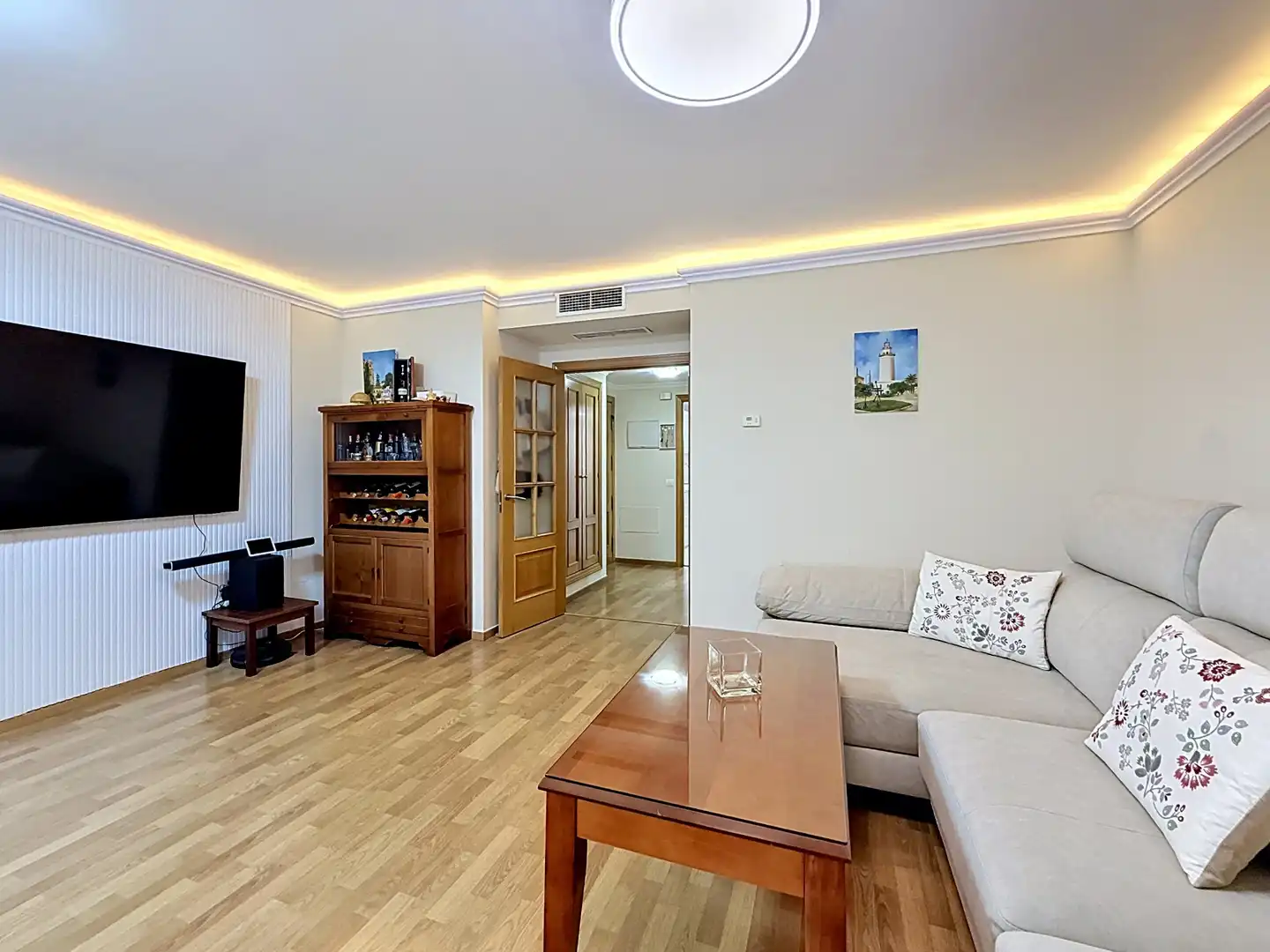 Living room of Flat for sale in Málaga  with Air Conditioner, Terrace and Oven