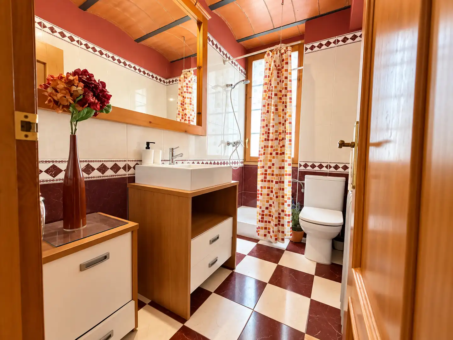 Badezimmer von Maisonette zum Verkauf in Zaragoza mit Heizung, Parkett und Terrasse