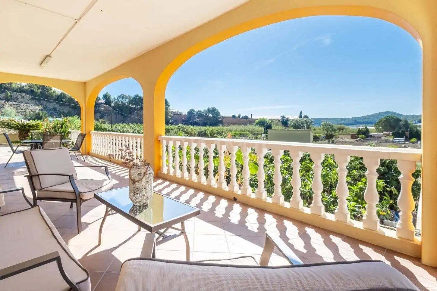 Terrace of Houses for rent in Altea  with Terrace, Swimming Pool and Balcony