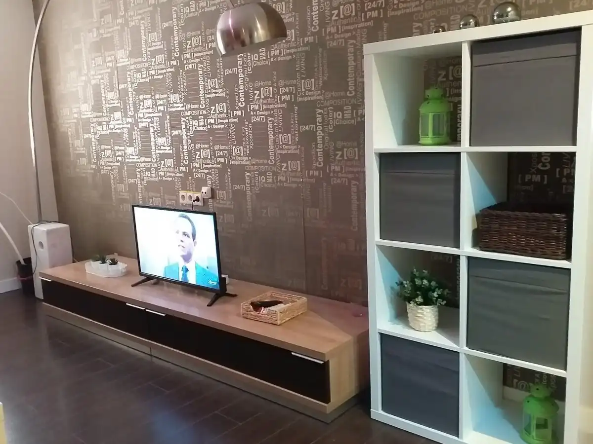 Sala de estar de Piso de alquiler en Murcia con Aire acondicionado, Calefacción y Terraza