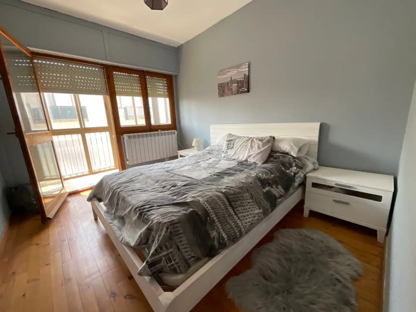 Bedroom of Flat for sale in Castañares de Rioja  with Terrace and Furnished