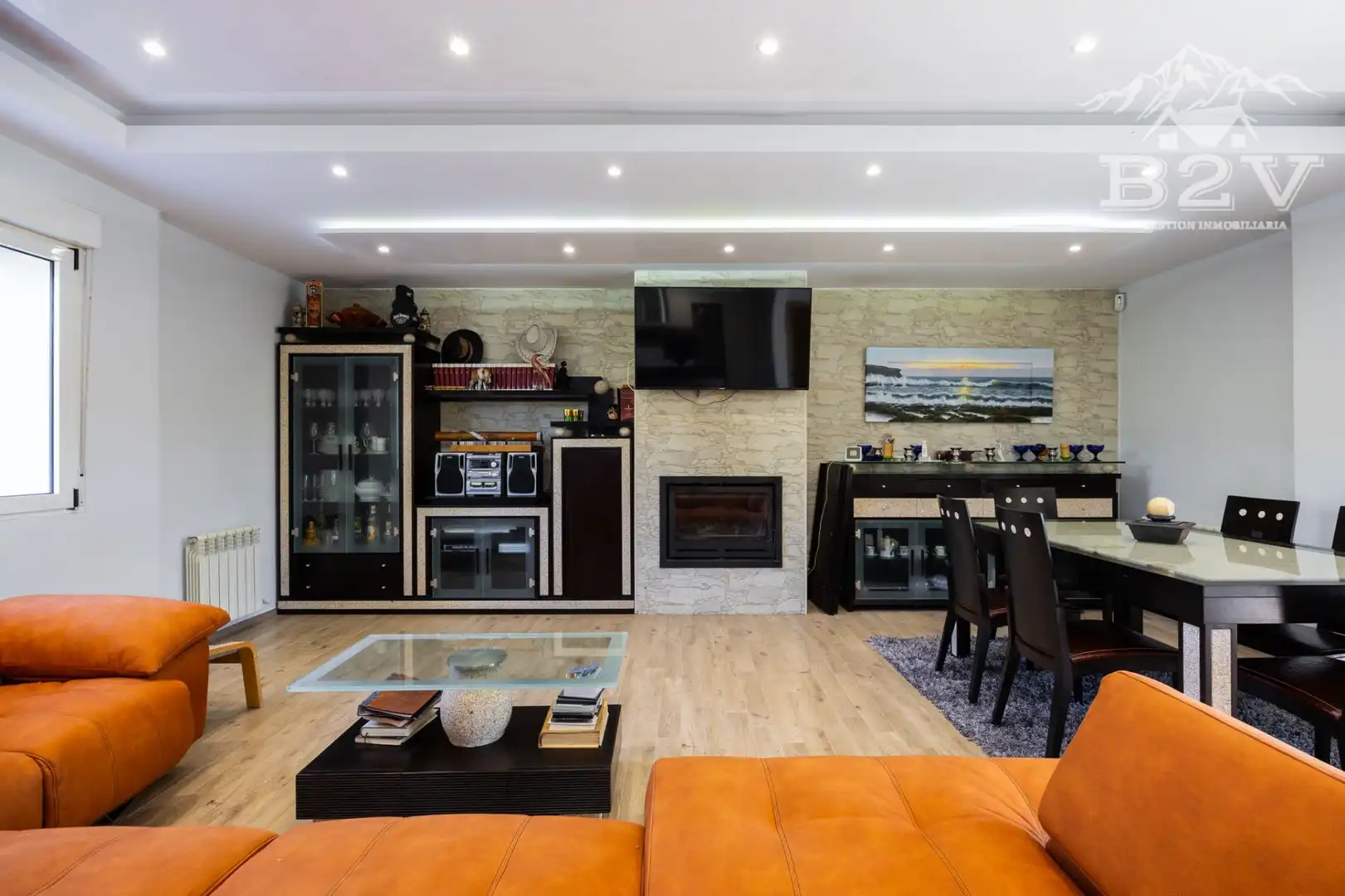 Living room of Houses for sale in Navalafuente  with Air Conditioner, Heating and Private garden