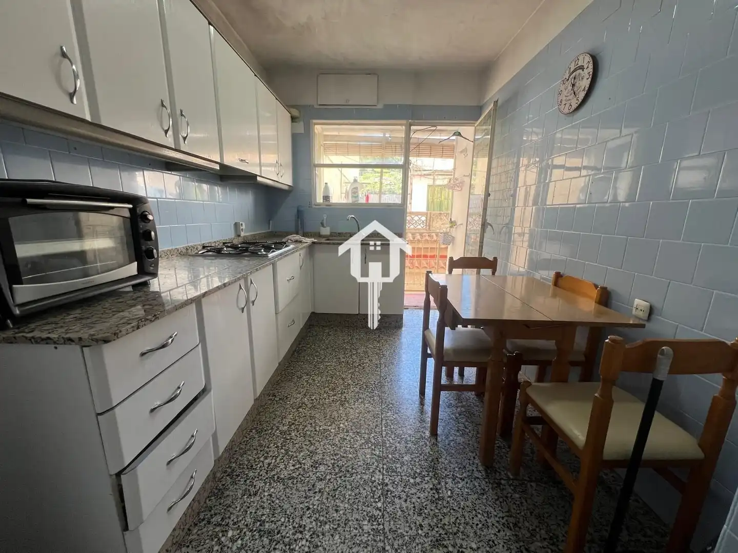 Cocina de Piso en venta en Alicante / Alacant con Amueblado y Balcón