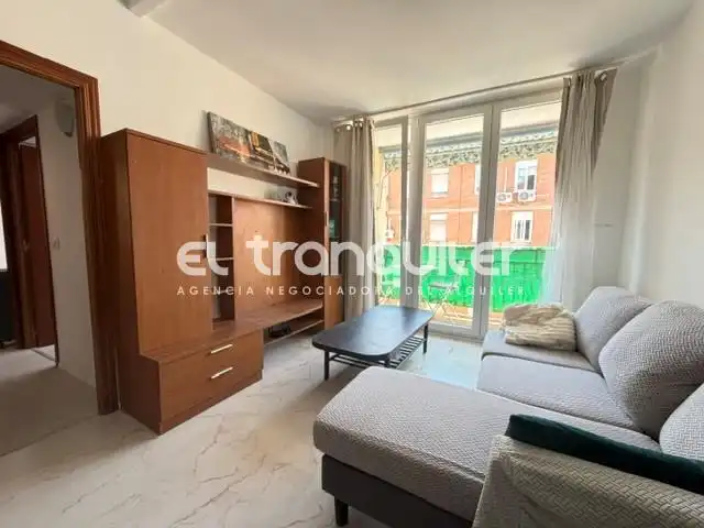 Sala de estar de Piso de alquiler en Móstoles con Aire acondicionado, Trastero y Amueblado