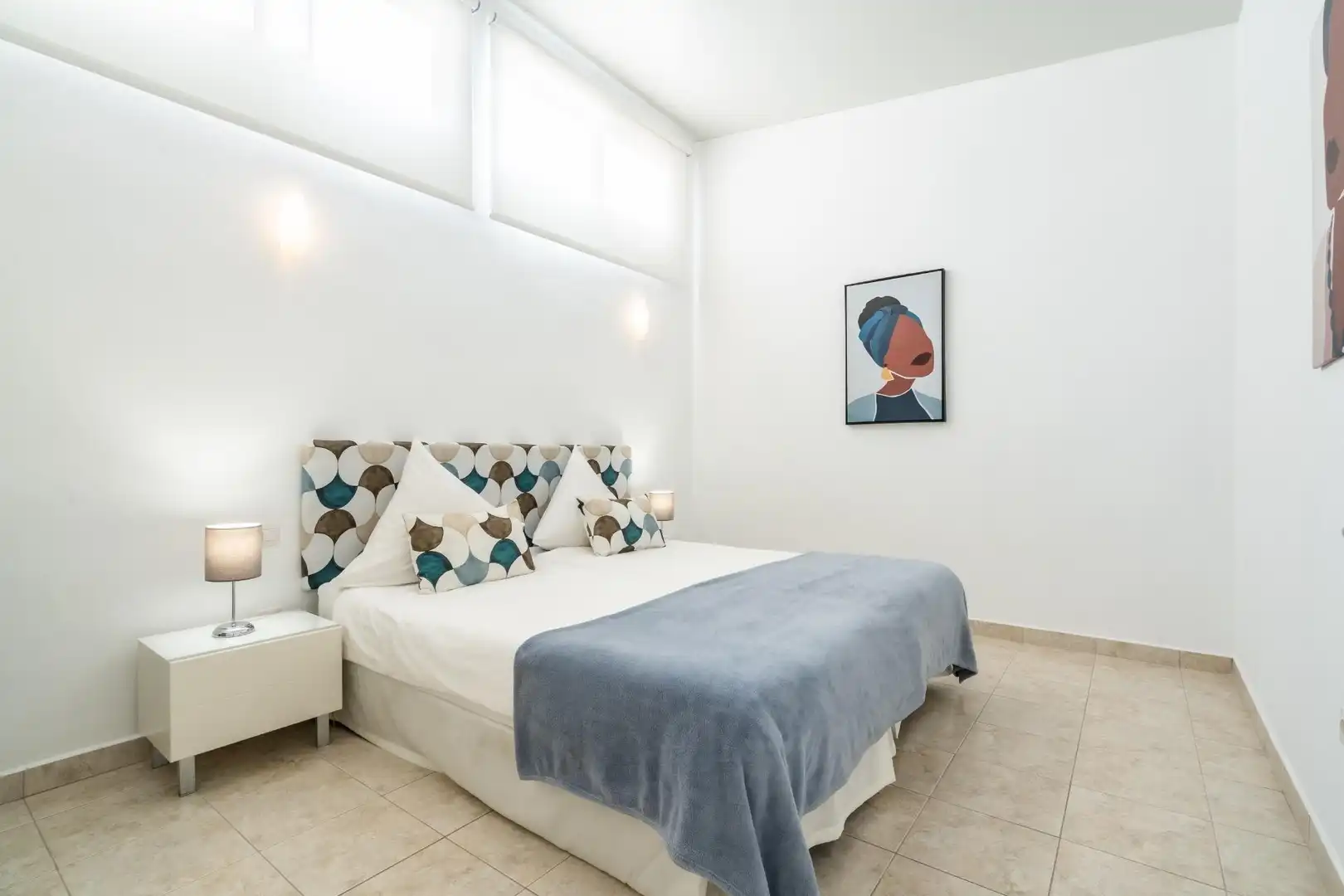 Dormitori de Casa o xalet en venda en Guía de Isora amb Aire condicionat, Jardí privat i Terrassa
