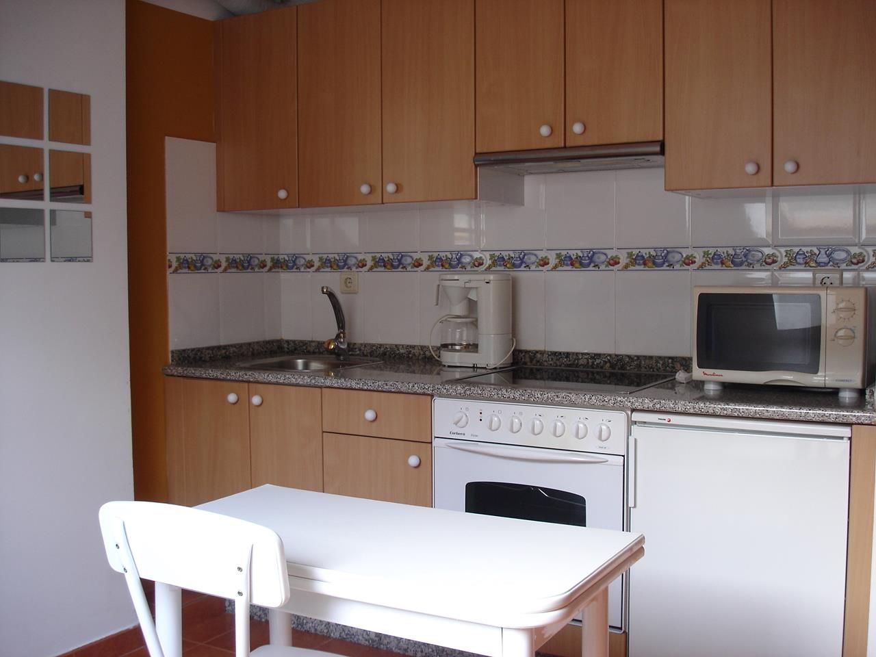 Kitchen of Apartment to rent in Ferrol  with Heating, Furnished and Oven