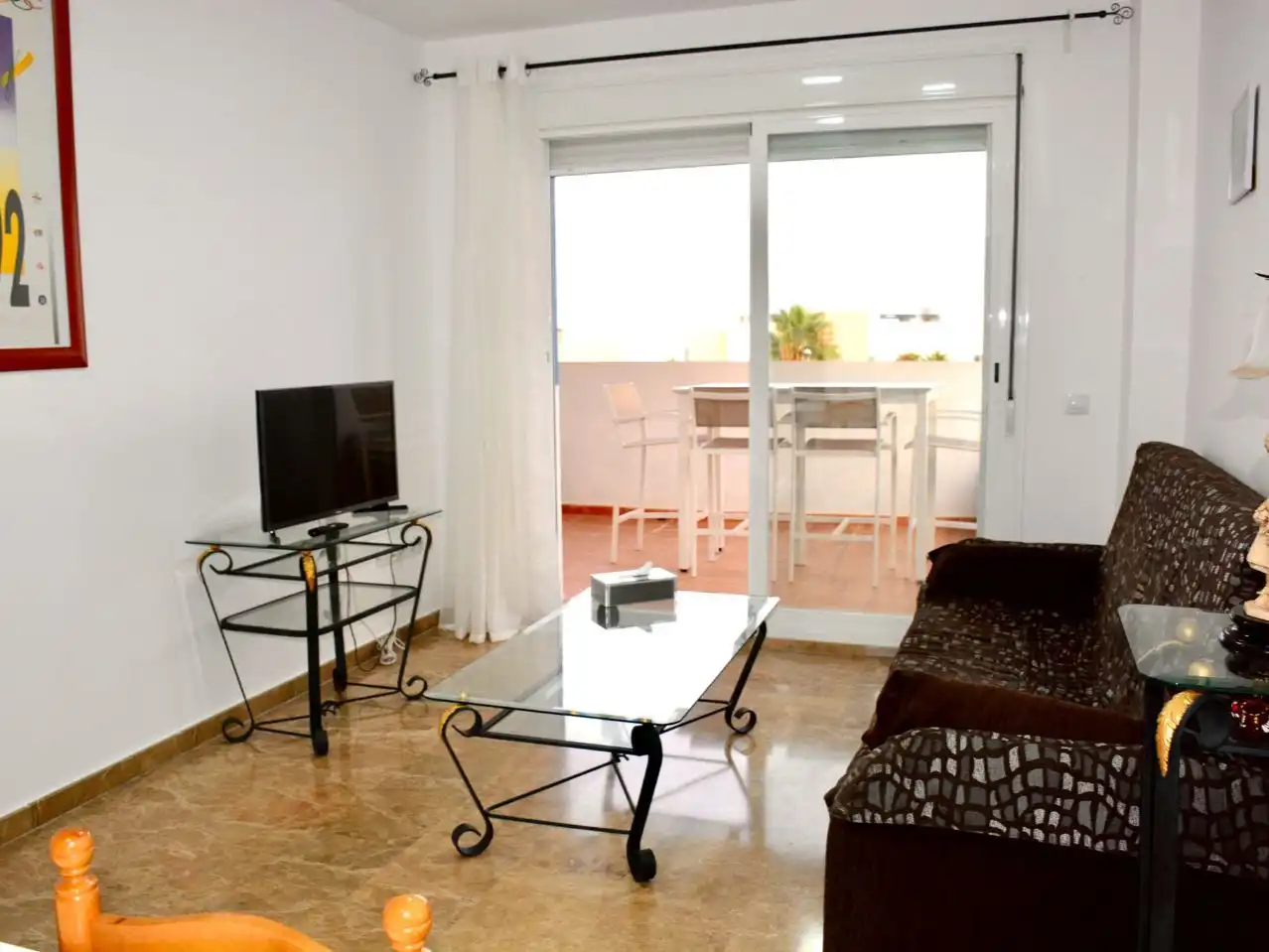Sala d'estar de Pis de lloguer en Playa Bahía Dorada