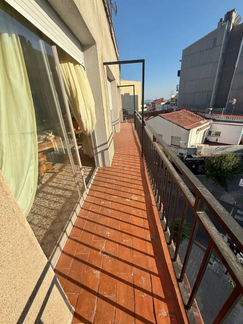 Balcony of Attic for sale in Terrassa  with Heating, Terrace and Oven