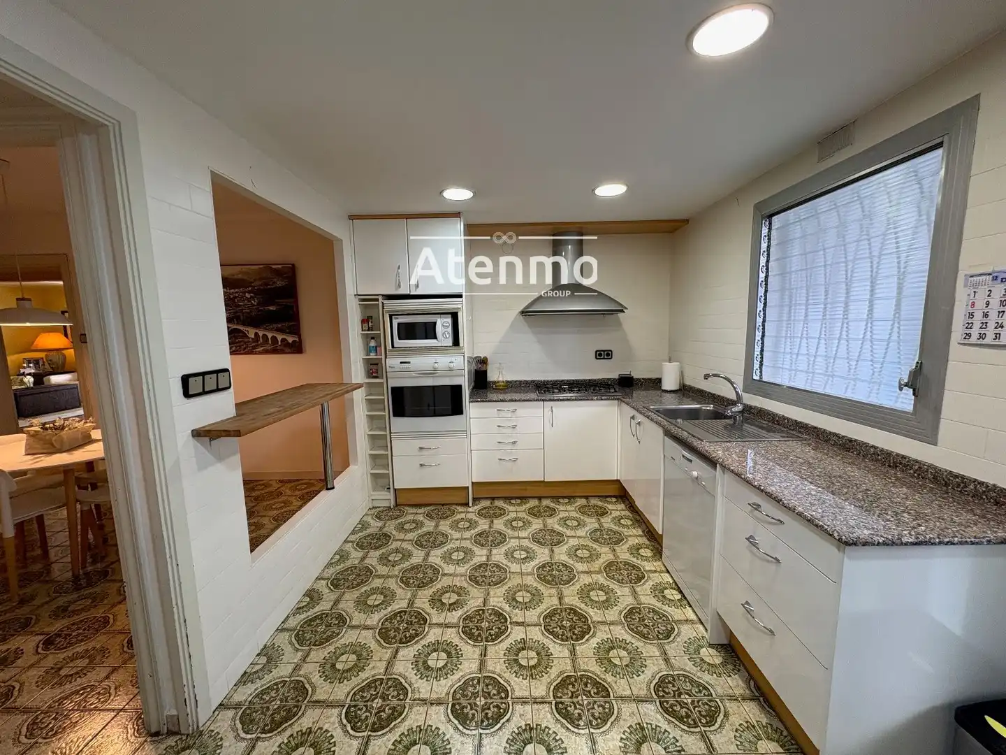 Cocina de Piso en venta en Barcelona con Calefacción, Jardín privado y Terraza