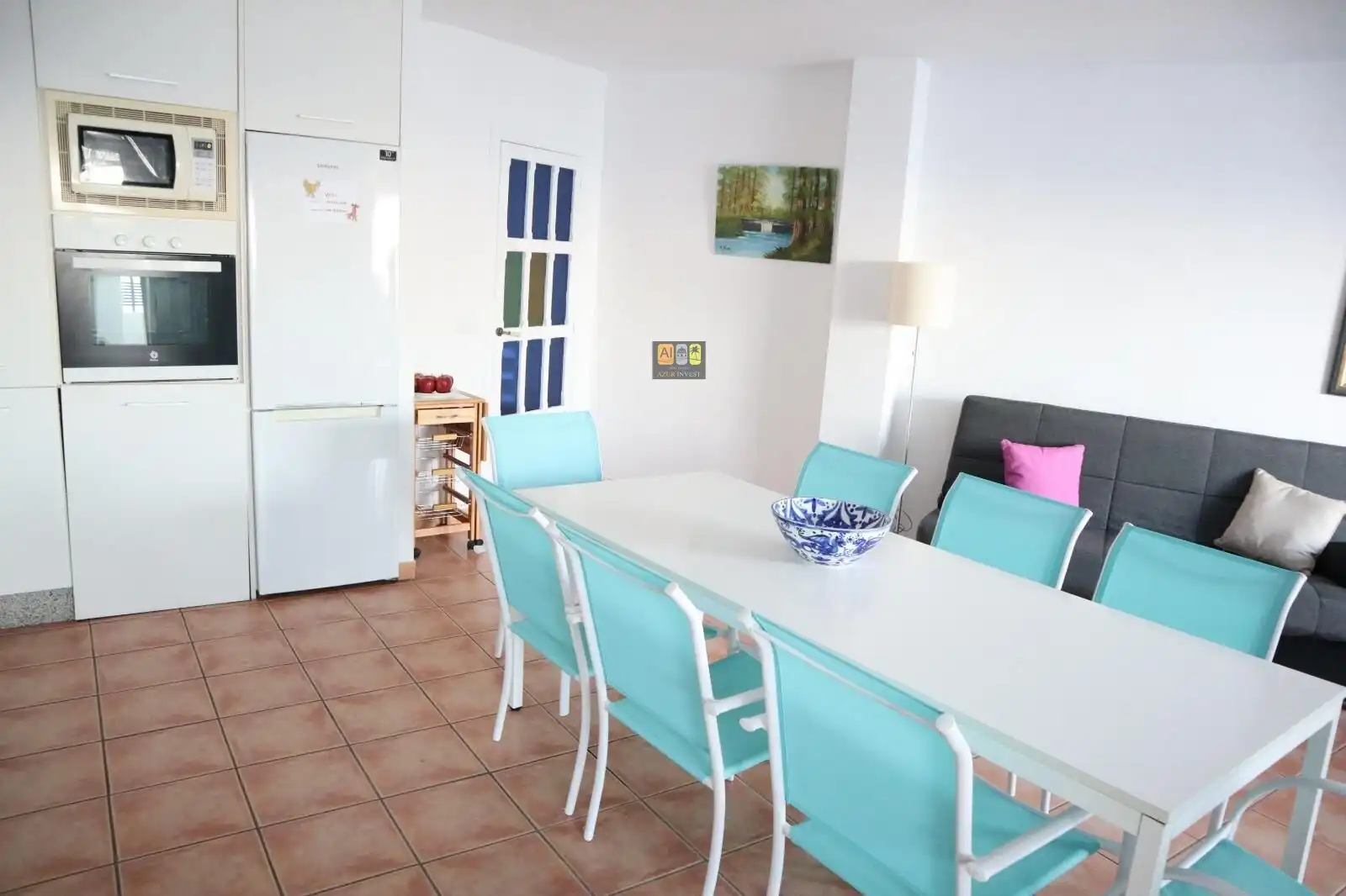 Esszimmer von Dachboden zur Miete in Altea mit Terrasse und Möbliert