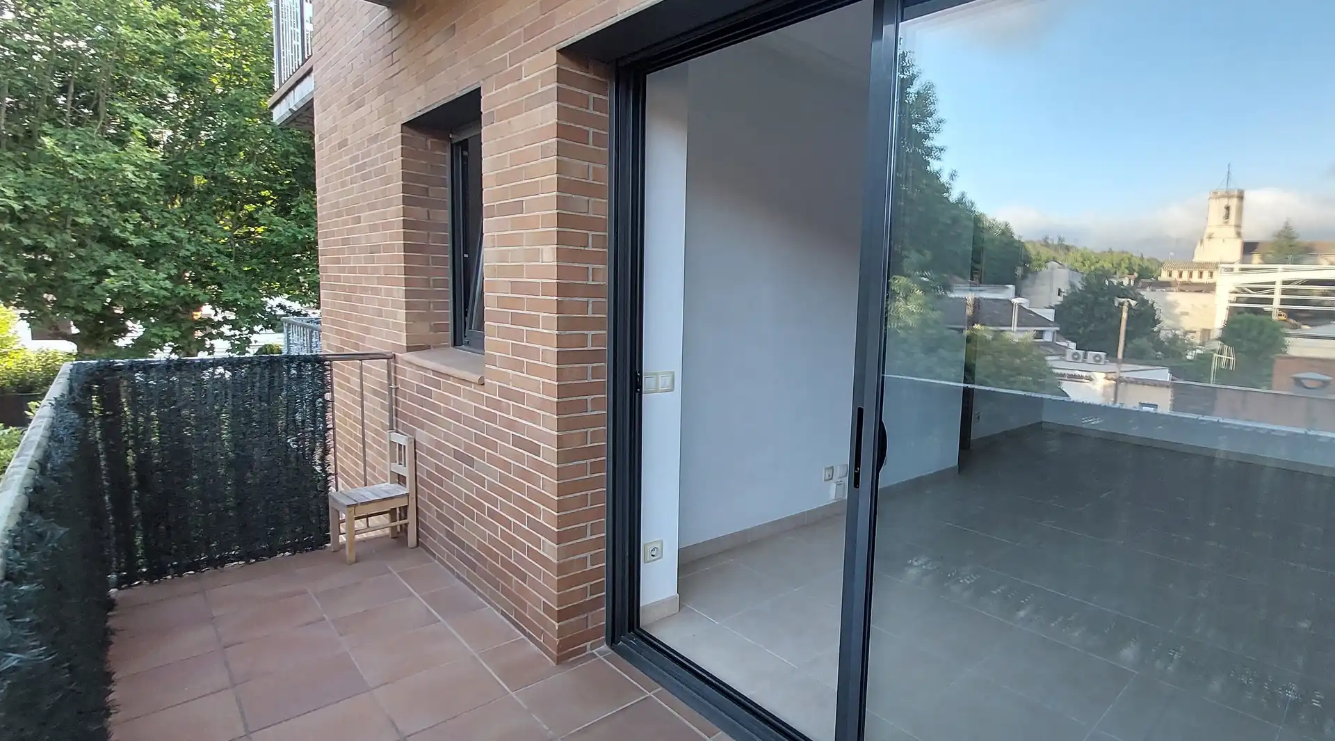 Terrasse von Wohnung zur Miete in Vallgorguina mit Heizung, Parkett und Balkon