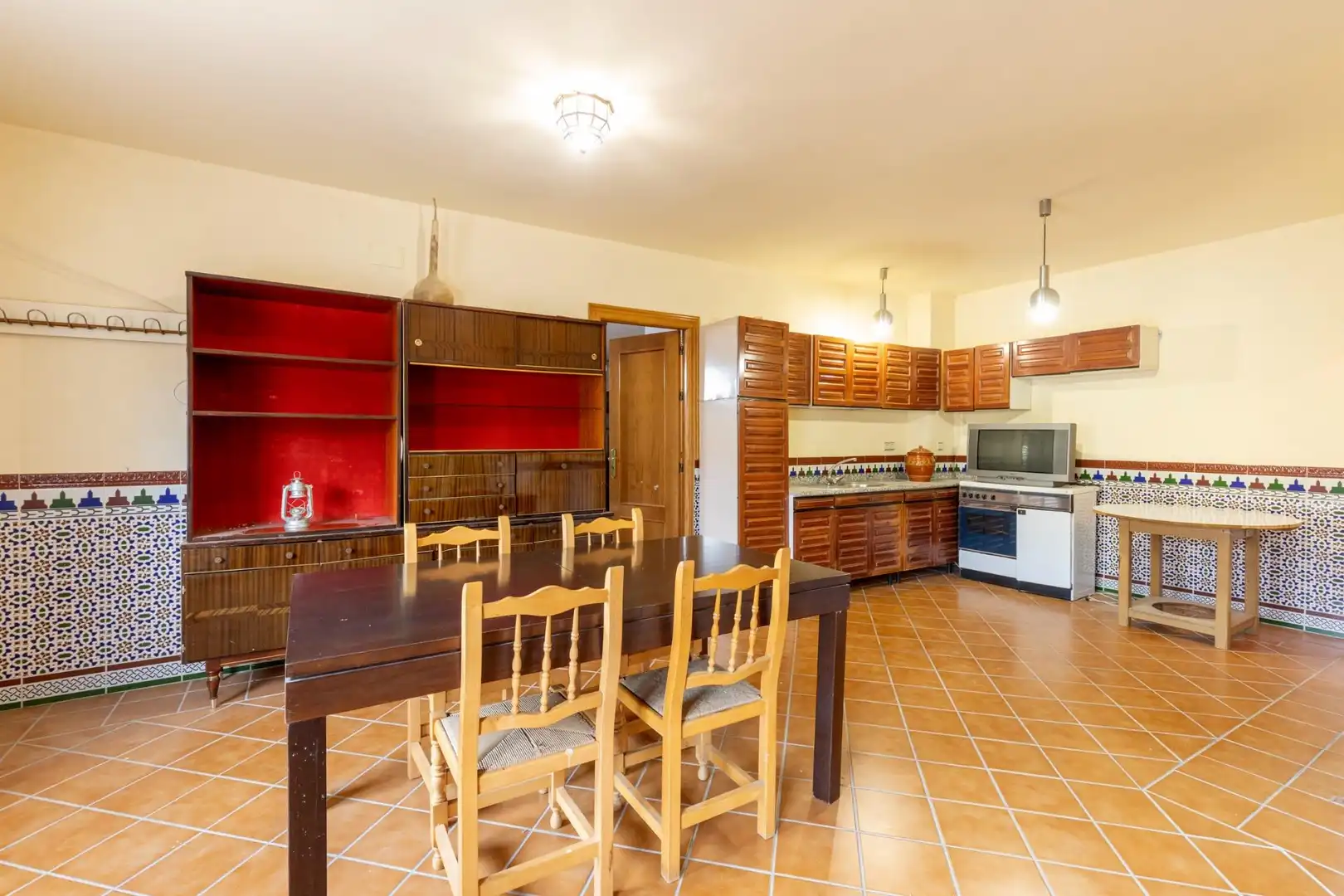 Cocina de Casa o chalet en venta en Escúzar con Terraza y Piscina