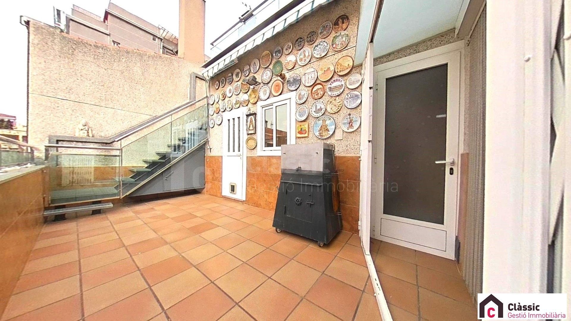 Terrace of Single-family semi-detached for sale in Terrassa  with Heating and Terrace