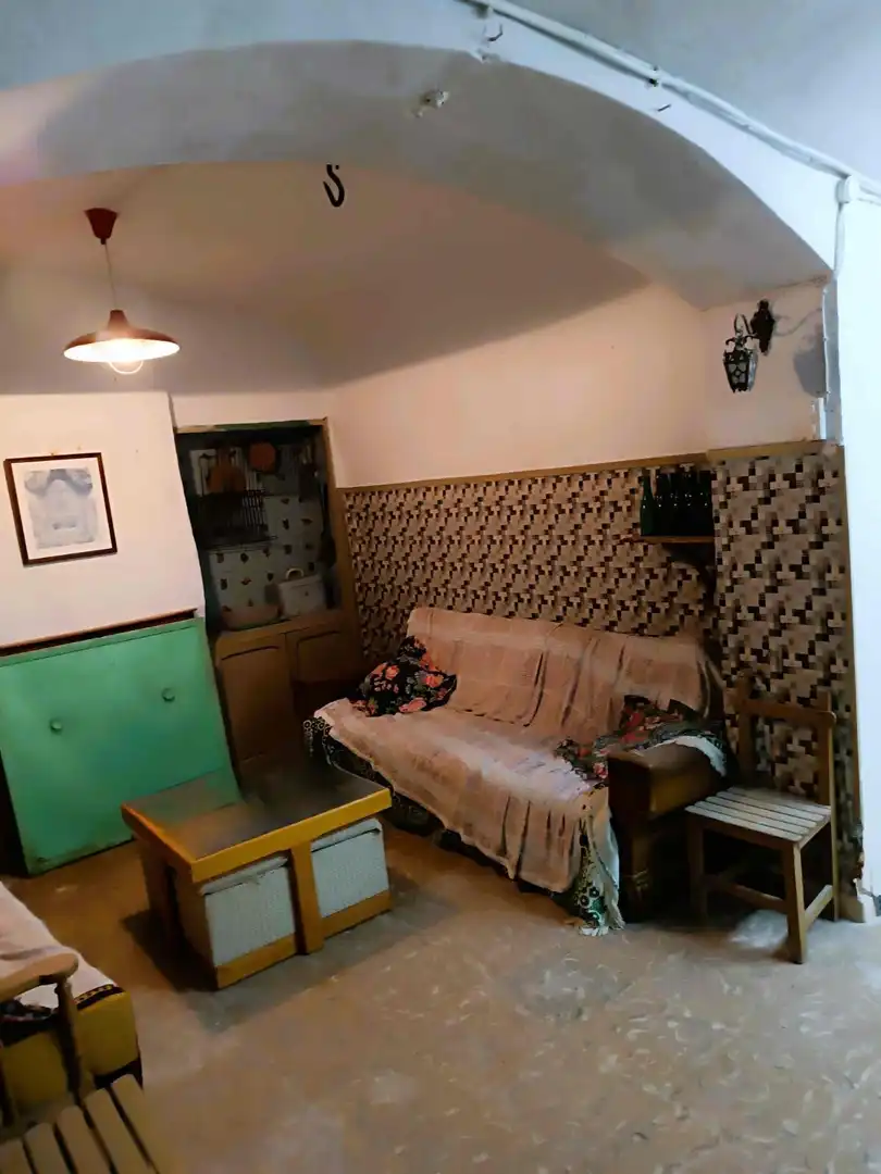 Sala d'estar de Finca rústica en venda en Hondón de las Nieves / El Fondó de les Neus