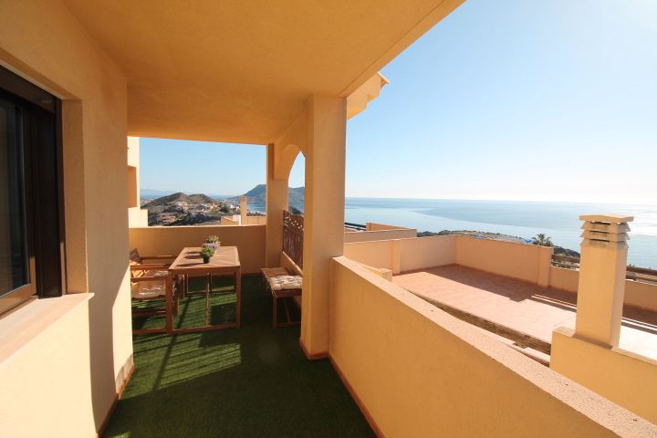 Terrassa de Apartament de lloguer en Águilas amb Terrassa, Traster i Moblat