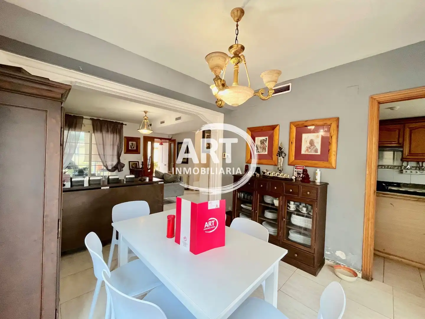 Dining room of Houses for sale in L'Eliana  with Air Conditioner, Heating and Private garden