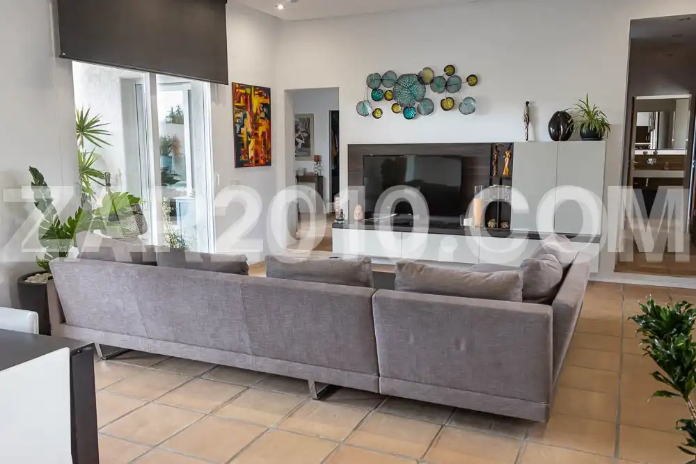 Wohnzimmer von Haus oder Chalet zum Verkauf in Cuevas del Almanzora mit Klimaanlage, Privatgarten und Terrasse