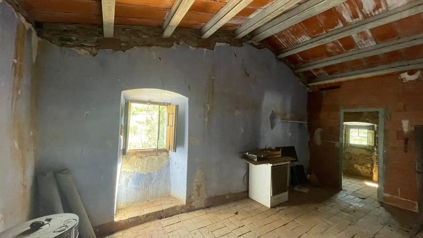Cocina de Finca rústica en venta en Vilajuïga con Terraza, Trastero y Balcón