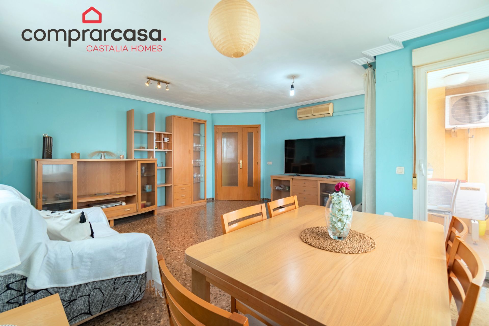 Bedroom of Flat for sale in Castellón de la Plana / Castelló de la Plana  with Air Conditioner, Terrace and Storage room